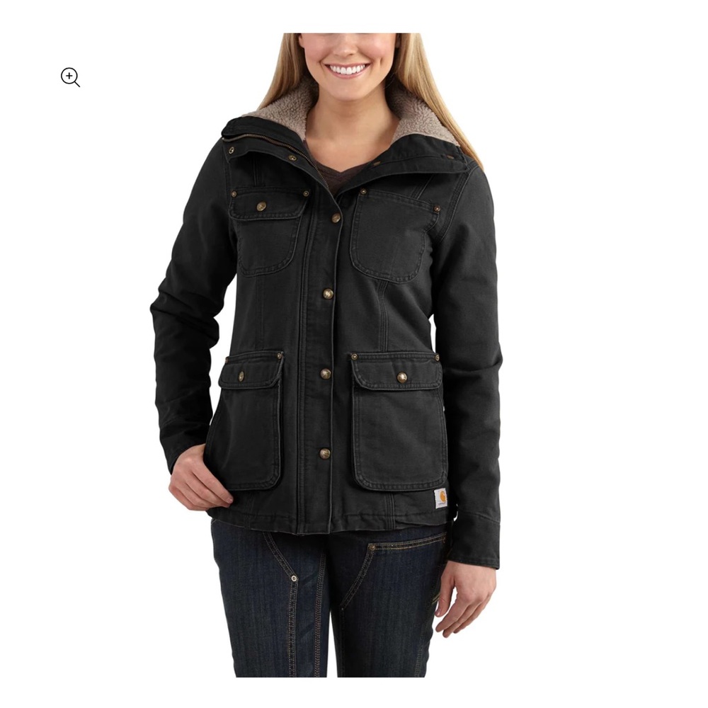 Womens weathered duck Wesley coat